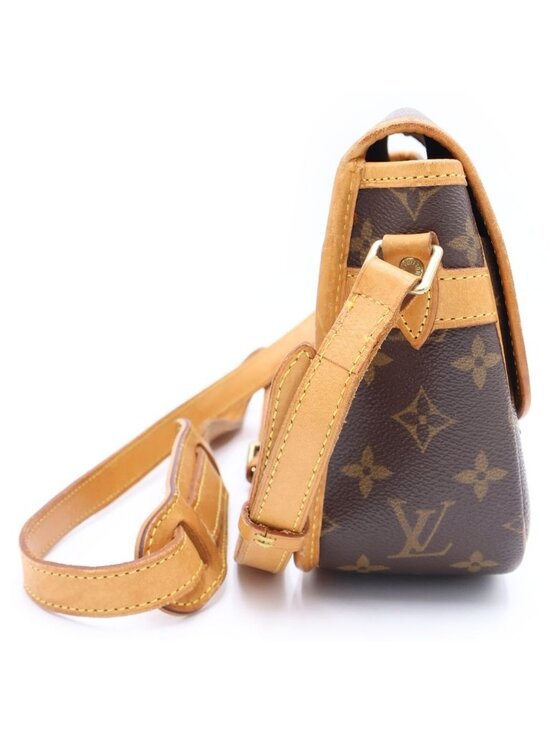 Louis Vuitton Monogram Sologne 1854485 – FASHIONPHILE Louis Vuitton Monogram Sologne Shoulder Bag Pochette Brown Leather Gold